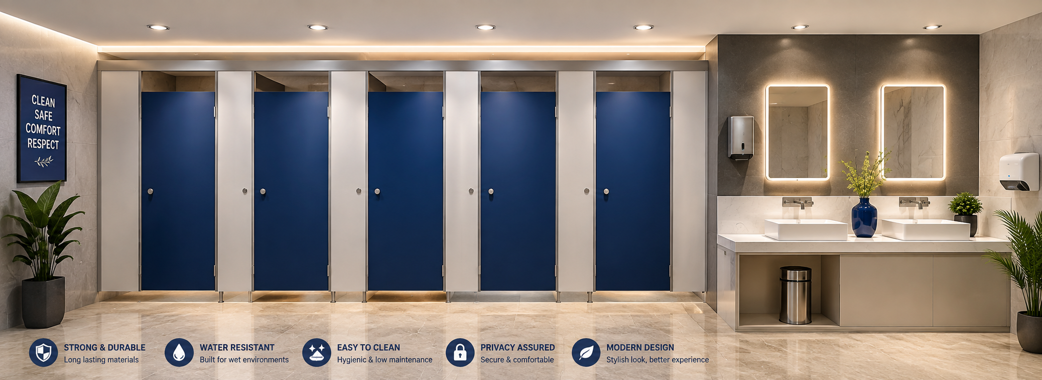 Toilet Cubicle Manufacturers in India